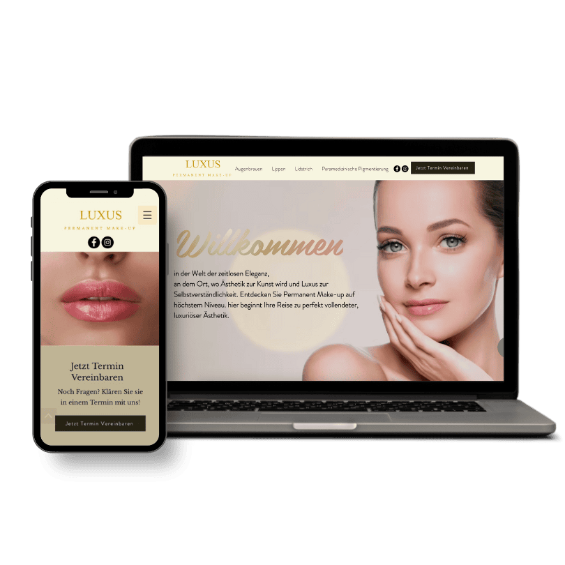 Webdesign für Beauty-Studios: Case Study Permanent Makeup Wien