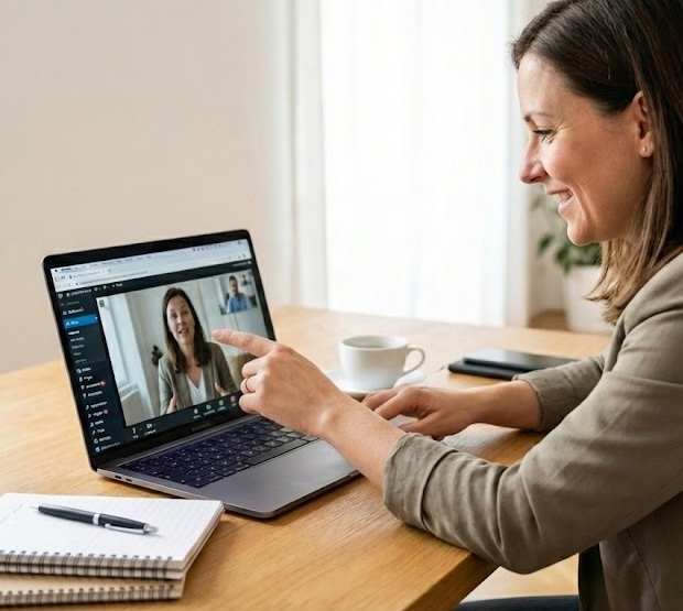 Nehmen Sie Ihre Technik selbst in die Hand Schluss mit der Abhängigkeit von Agenturen für jede Kleinigkeit. Mein Digital-Training für Gründer vermittelt Ihnen genau das Wissen, das Sie brauchen, um Ihre Website und Tools sicher zu bedienen. Begleitendes IT Mentoring sorgt dafür, dass keine Fragen offenbleiben – verständlich, praxisnah und direkt umsetzbar.