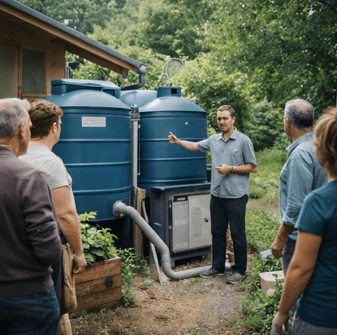 Regenwasserauffanganlage